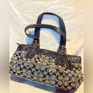 Coach Pleated Signature Soho Bag